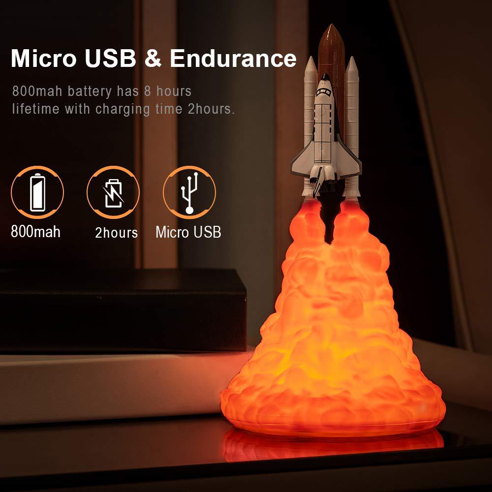 Lampada da tavolo a LED con ra - Floating Nightstand With Led Light recensione e prezzo