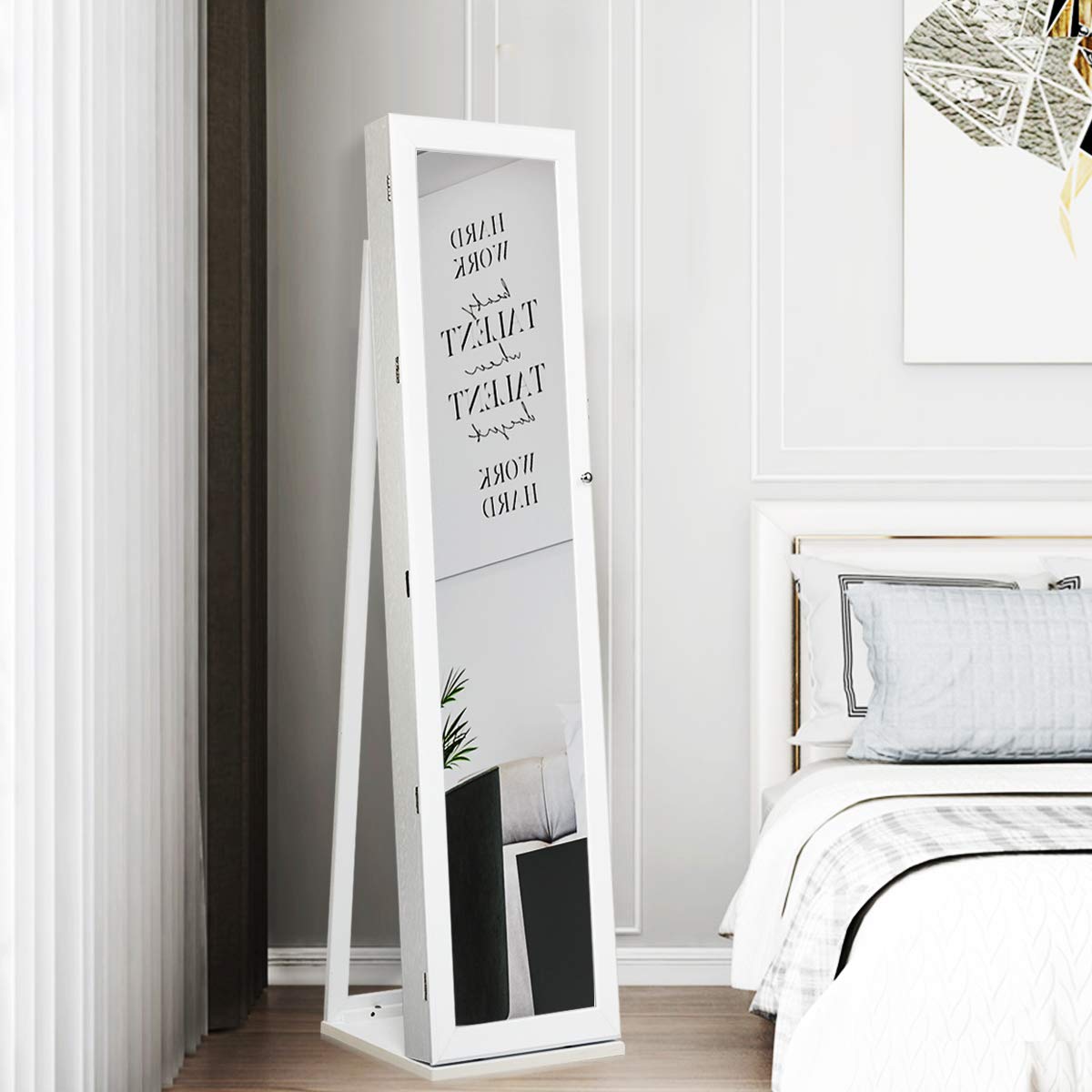 Armadio portagioielli da terra - Full Length Mirror Jewelry Armoire recensione e prezzo