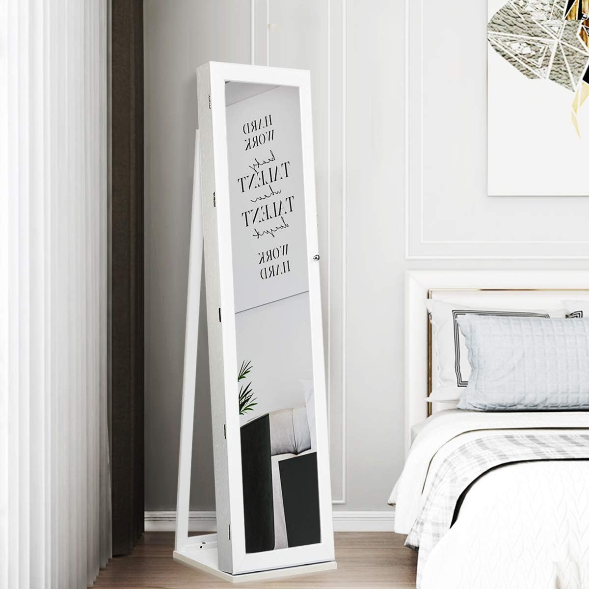 Armadio portagioielli da terra - Full Length Mirror Jewelry Armoire recensione e prezzo